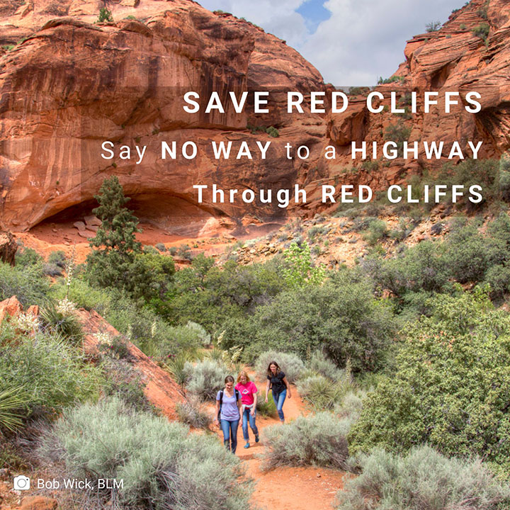 Red Cliffs Highway Graphic