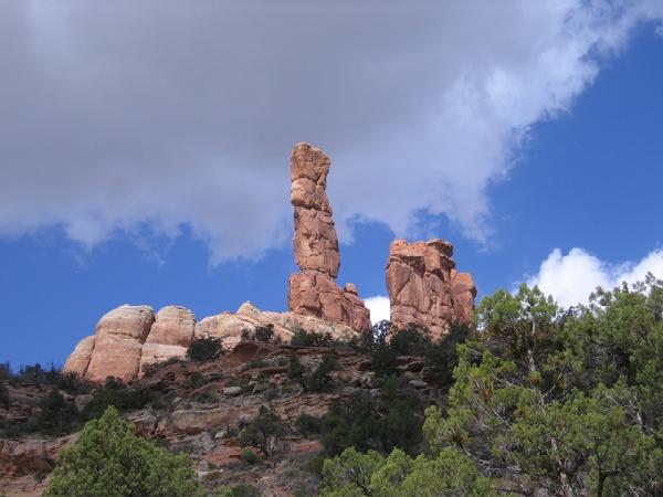 Arch Canyon Rock Formation